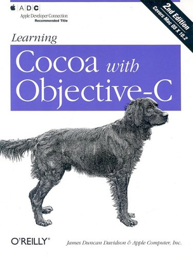 Large book cover: Learning Cocoa with Objective-C