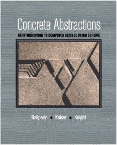 Large book cover: Concrete Abstractions: An Introduction to Computer Science Using Scheme