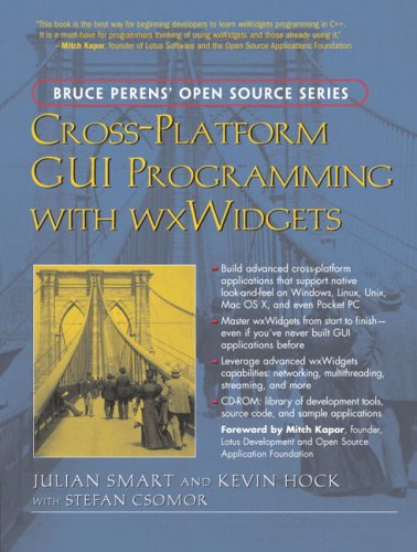 Large book cover: Cross-Platform GUI Programming with wxWidgets
