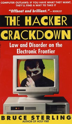 Large book cover: The Hacker Crackdown