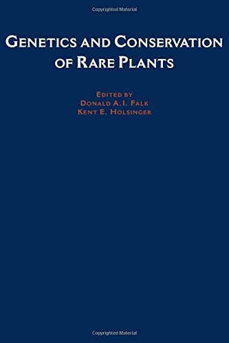 Large book cover: Genetics and Conservation of Rare Plants