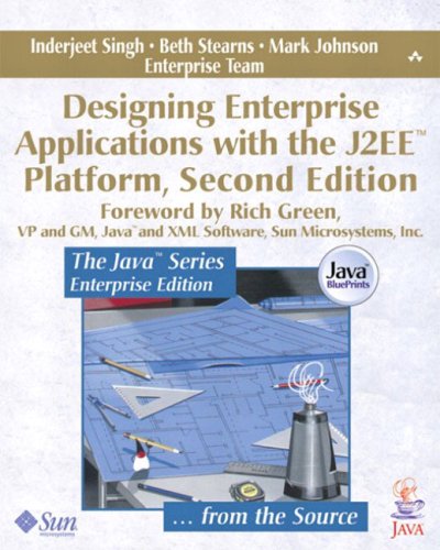 Large book cover: Designing Enterprise Applications with the J2EE Platform