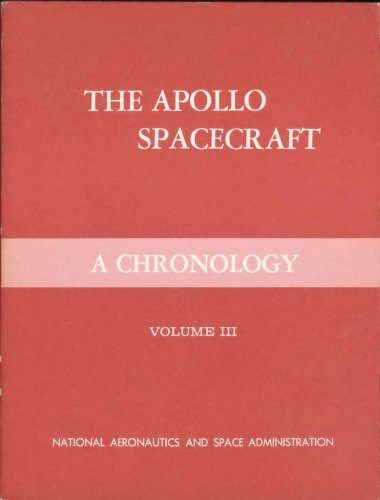 Large book cover: The Apollo Spacecraft: A Chronology
