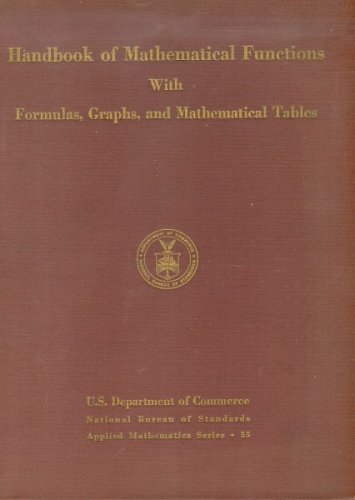 Large book cover: Handbook of Mathematical Functions