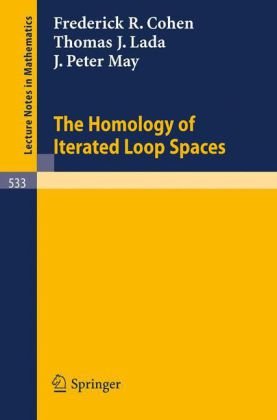 Large book cover: The Homology of Iterated Loop Spaces