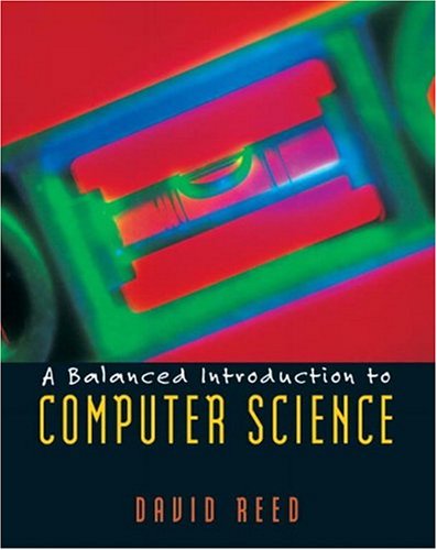 Large book cover: A Balanced Introduction to Computer Science
