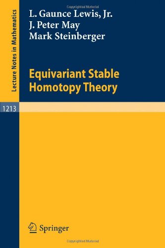 Large book cover: Equivariant Stable Homotopy Theory
