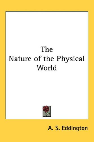 Large book cover: The Nature of the Physical World