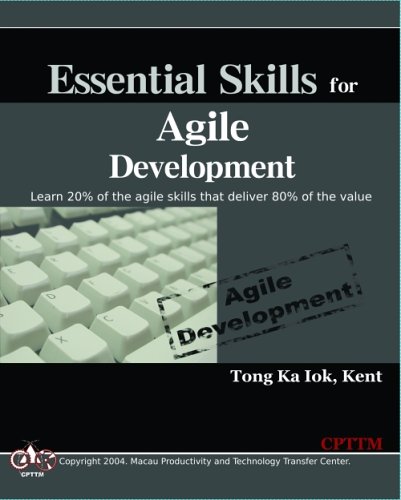 Large book cover: Essential Skills for Agile Development