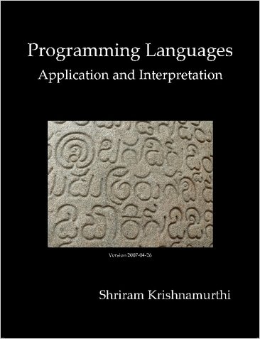 Large book cover: Programming Languages: Application and Interpretation