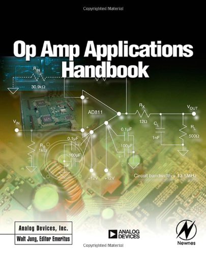 Large book cover: Op Amp Applications Handbook