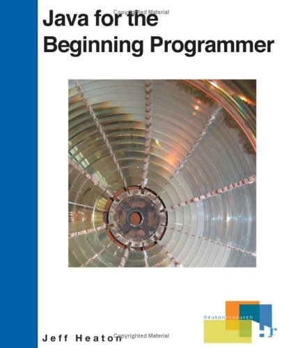 Large book cover: Java for the Beginning Programmer