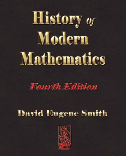 Large book cover: History of Modern Mathematics
