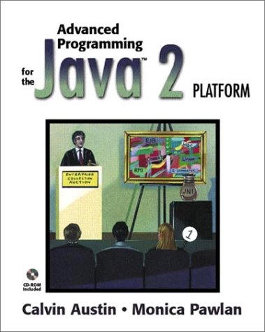 Large book cover: Advanced Programming for the Java 2 Platform