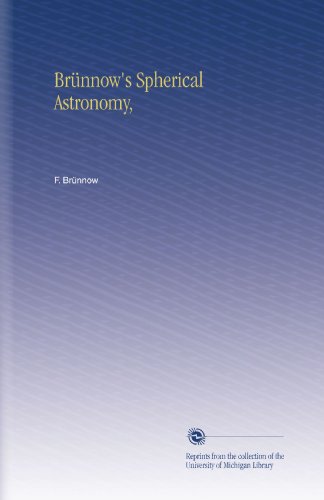 Large book cover: Spherical Astronomy