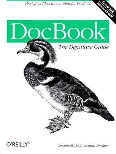 Large book cover: DocBook: The Definitive Guide