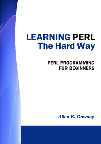 Large book cover: Learning Perl the Hard Way