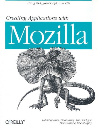 Large book cover: Creating Applications with Mozilla