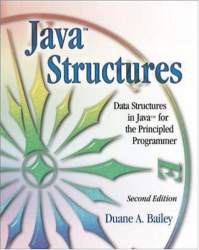 Large book cover: Java Structures: Data Structures in Java for the Principled Programmer