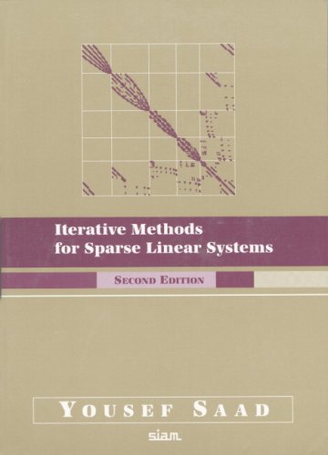 Large book cover: Iterative Methods for Sparse Linear Systems
