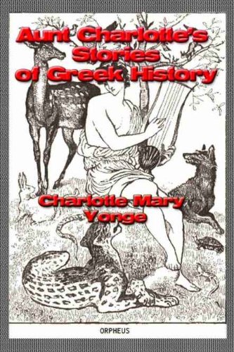 Large book cover: Aunt Charlotte's Stories of Greek History