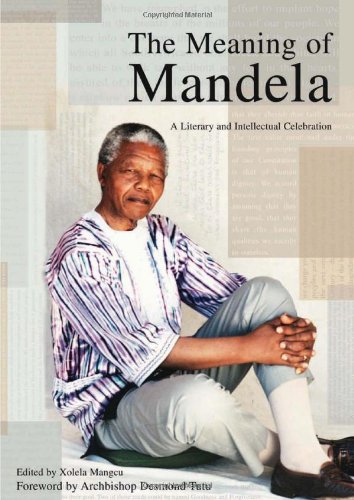 Large book cover: The Meaning of Mandela