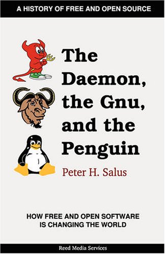 Large book cover: The Daemon, the Gnu, and the Penguin