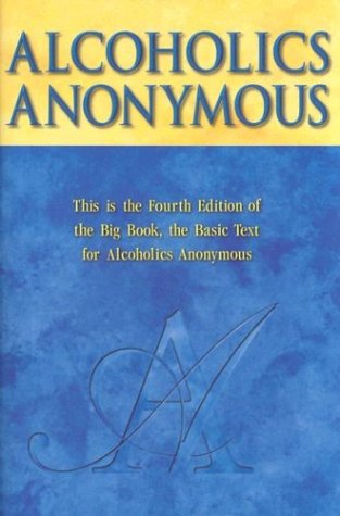 Large book cover: Alcoholics Anonymous