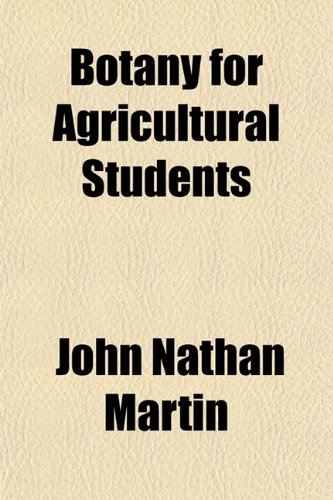 Large book cover: Botany for Agricultural Students