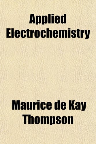 Large book cover: Applied Electrochemistry