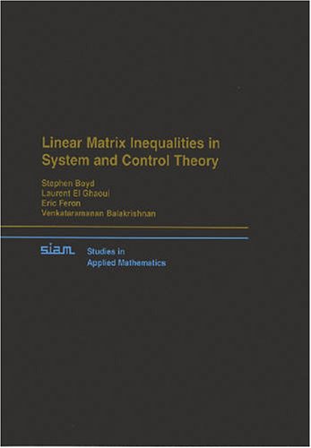 Large book cover: Linear Matrix Inequalities in System and Control Theory