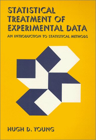 Large book cover: Statistical Treatment of Experimental Data