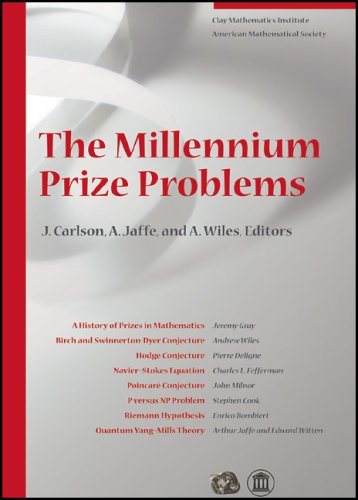 Large book cover: The Millennium Prize Problems