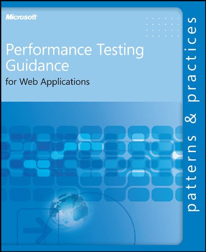 Large book cover: Performance Testing Guidance for Web Applications