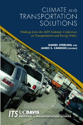 Large book cover: Climate and Transportation Solutions