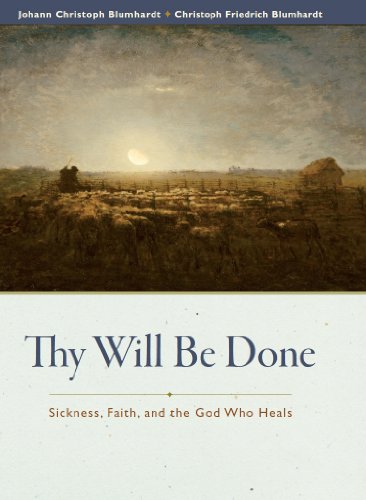 Large book cover: Thy Will Be Done: Sickness, Faith, and the God Who Heals