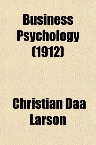 Large book cover: Business Psychology