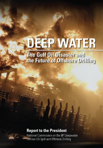 Large book cover: Deep Water: The Gulf Oil Disaster and the Future of Offshore Drilling