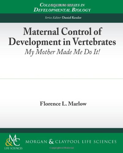 Large book cover: Maternal Control of Development in Vertebrates
