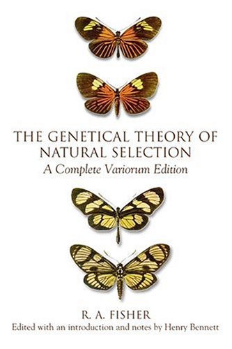 Large book cover: The Genetical Theory of Natural Selection