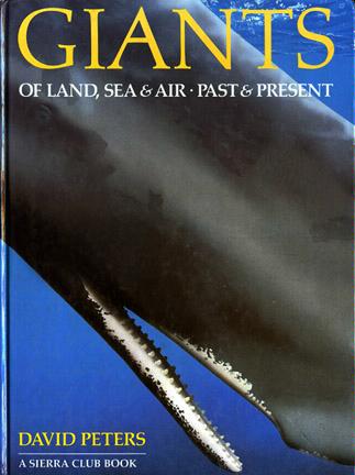 Large book cover: Giants of Land, Sea and Air, Past and Present