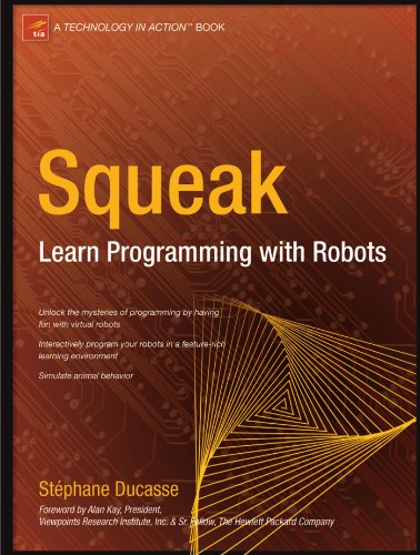 Large book cover: Squeak: Learn Programming with Robots