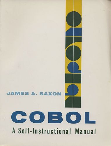 Large book cover: COBOL: A self-instructional manual