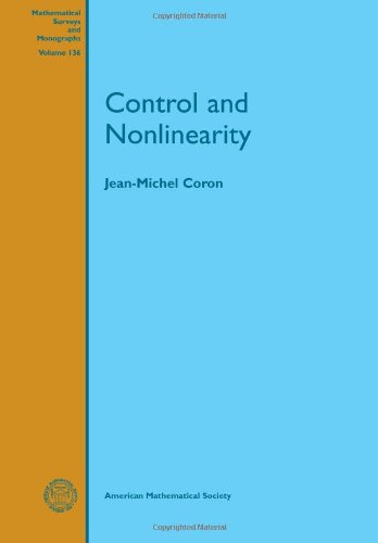 Large book cover: Control and Nonlinearity