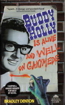 Large book cover: Buddy Holly is Alive and Well on Ganymede