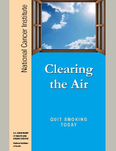Large book cover: Clearing the Air: Quit Smoking Today