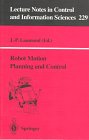 Large book cover: Robot Motion Planning and Control