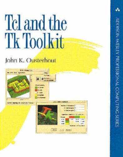Large book cover: Tcl and the Tk Toolkit