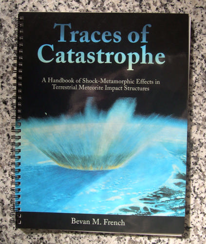 Large book cover: Traces of Catastrophe