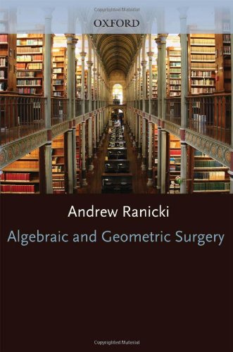 Large book cover: Algebraic and Geometric Surgery